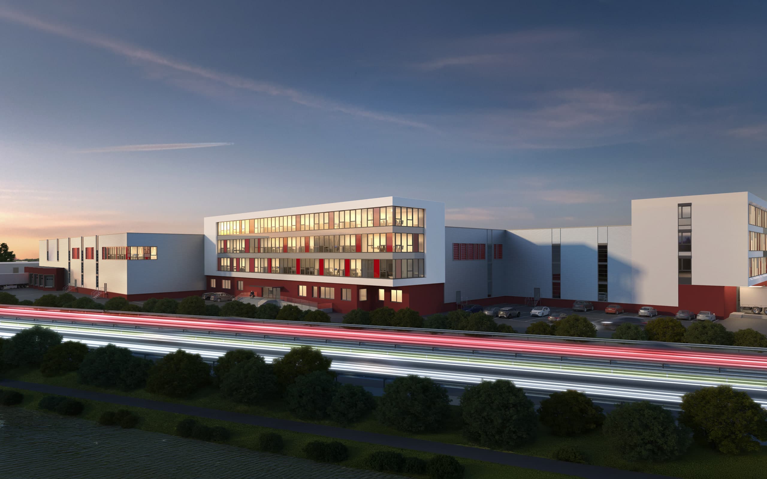 Extension of Offices, Warehouse and Production Areas